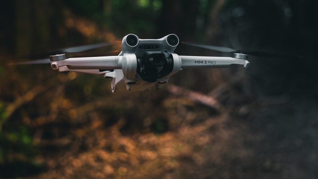 Imagens aéreas Imagem de um drone